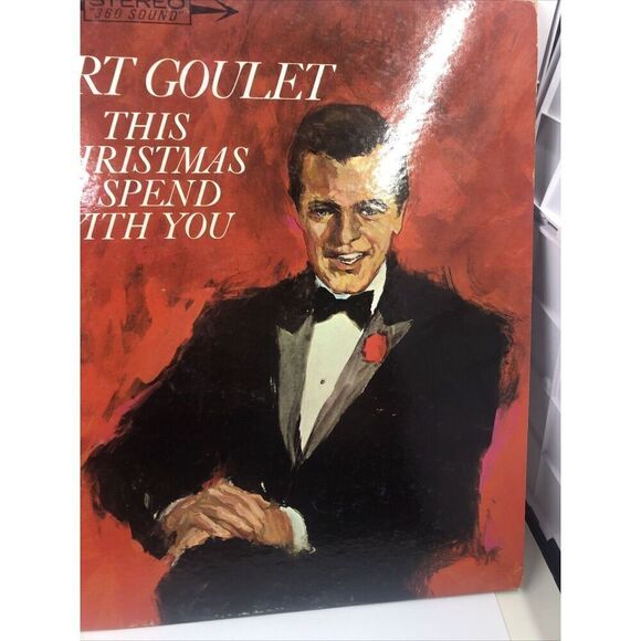 ROBERT GOULET THIS CHRISTMAS I SPEND WITH YOU 1963. Record - Picture 3 of 10